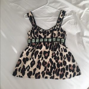 Nanette Lenore leopard print top 💝💕😍💕